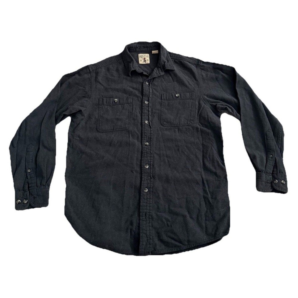 Red Head Brand Co. Men’s Size Large Flannel Gray Long Sleeve Button Up LT